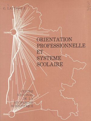 cover image of Orientation professionnelle et système scolaire